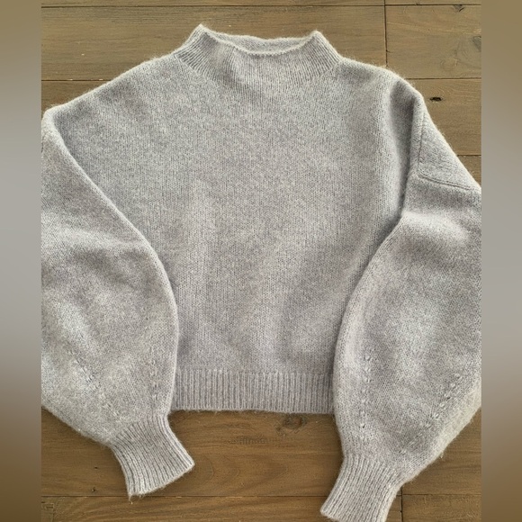 Zimmermann lavender lilac mohair wool blend sweater - Picture 1 of 5
